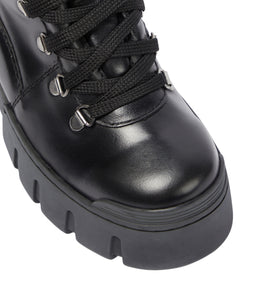 Boots MEALIE cuir noir
