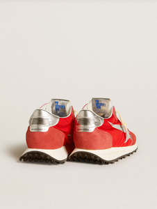 MARATHON avec tige en nylon rouge et étoile argentée
