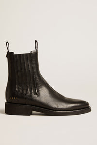 Bottines CHELSEA en cuir noir