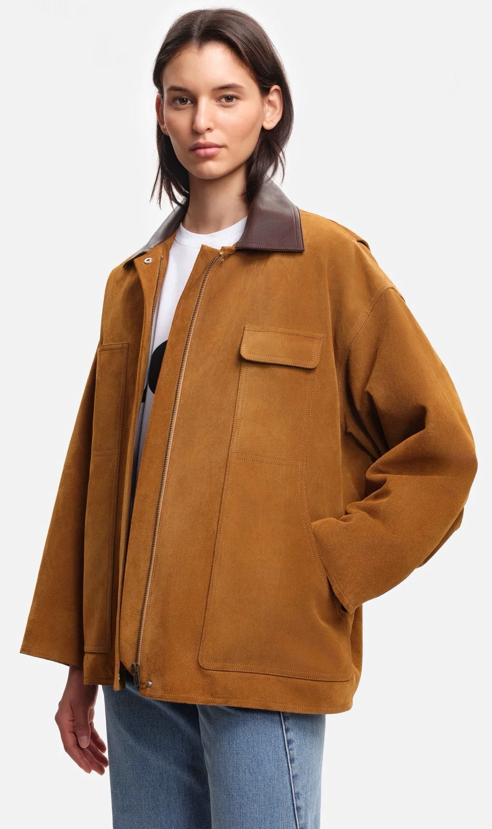 Blouson ASPEN Cognac MARGAUX LONNBERG