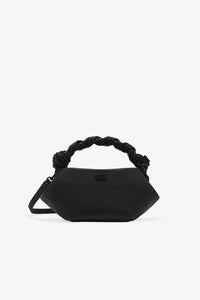 Mini Bou bag noir grainé GANNI