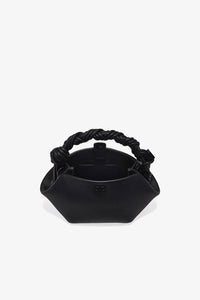 Mini Bou bag noir grainé GANNI