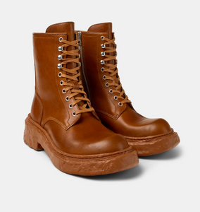 Vámonos Bottes moyennes en cuir marron CAMPERLAB
