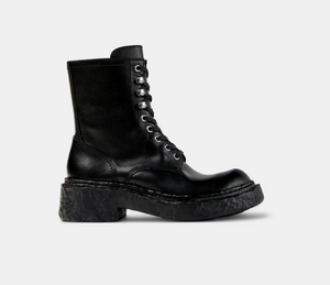 Vámonos Bottes moyennes en cuir noir CAMPERLAB