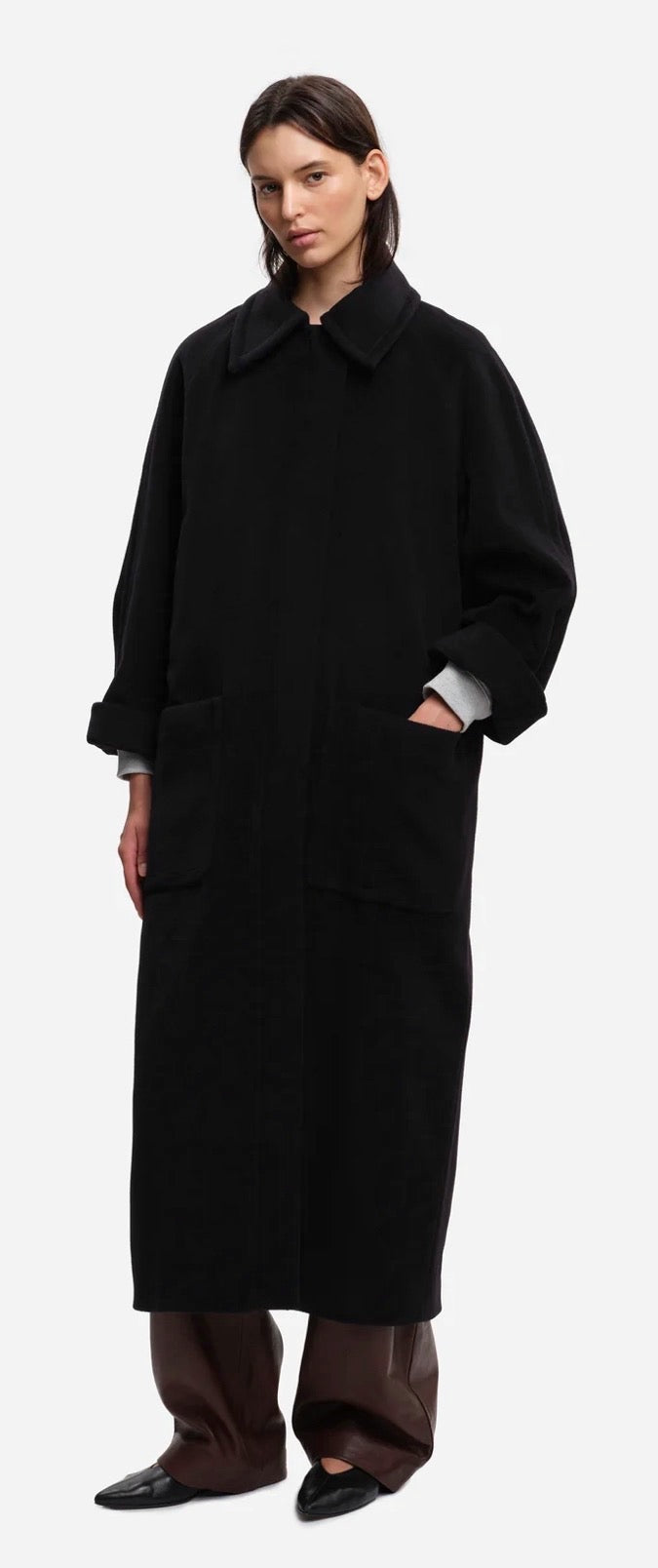 Manteau MATHIS noir MARGAUX LONNBERG