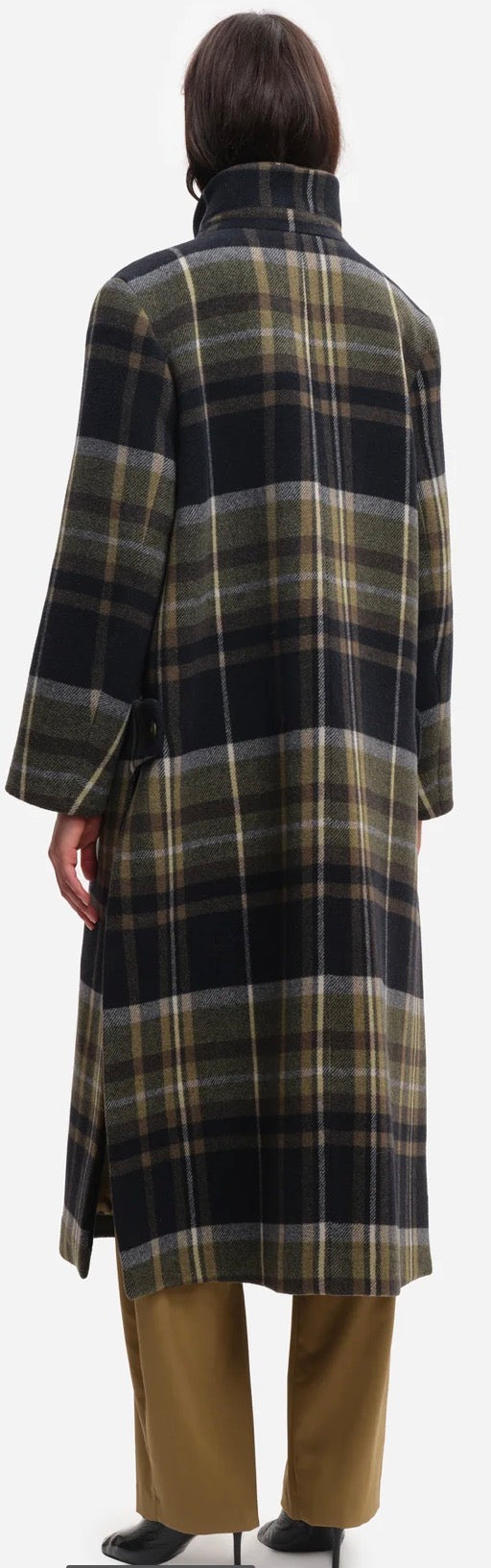 Manteau BARI Green Check MARGAUX LONNBERG