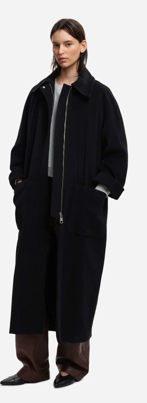 Manteau MATHIS noir MARGAUX LONNBERG
