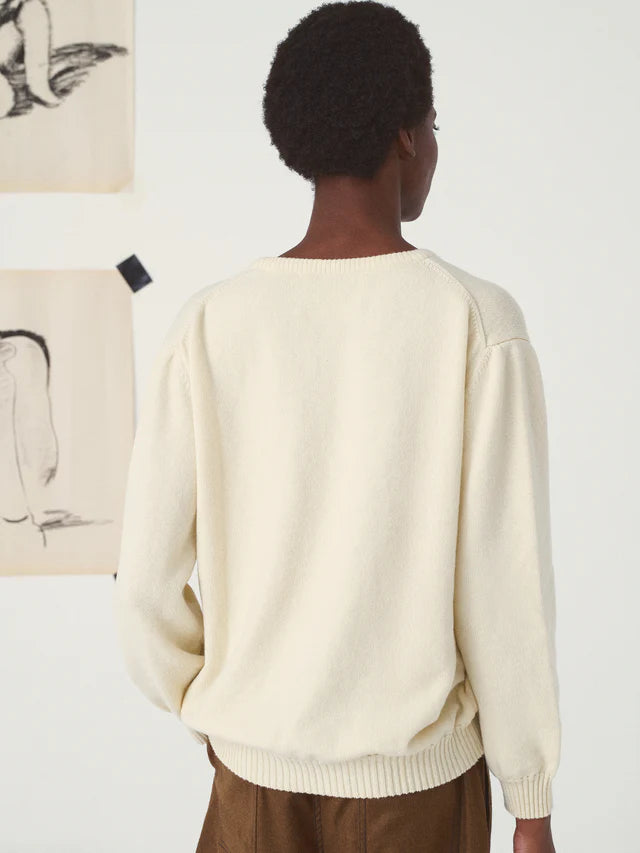Pull JOLLY écru - Le Surréalisme MII Collection