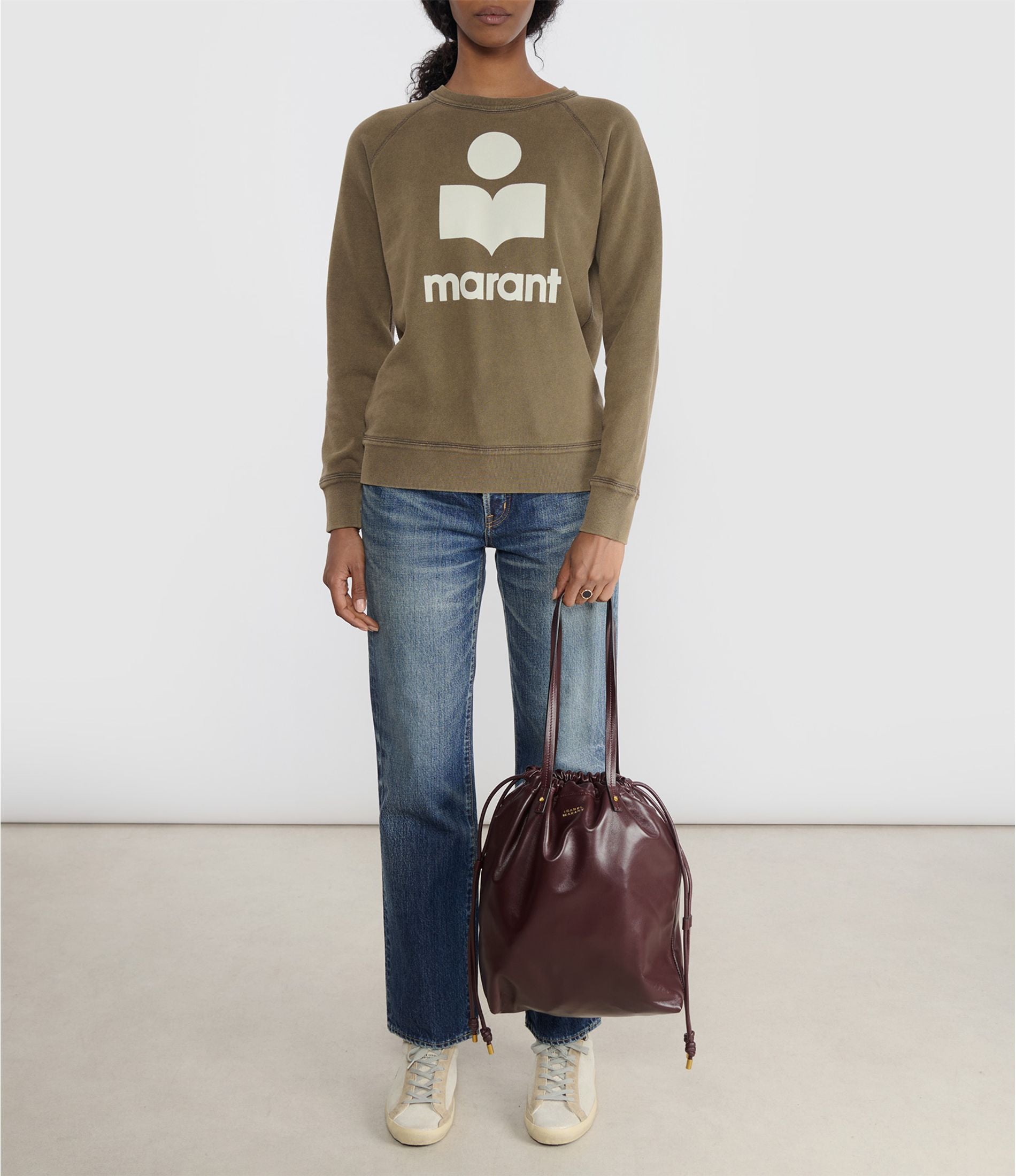 Sac SILVEN bordeaux ISABEL MARANT