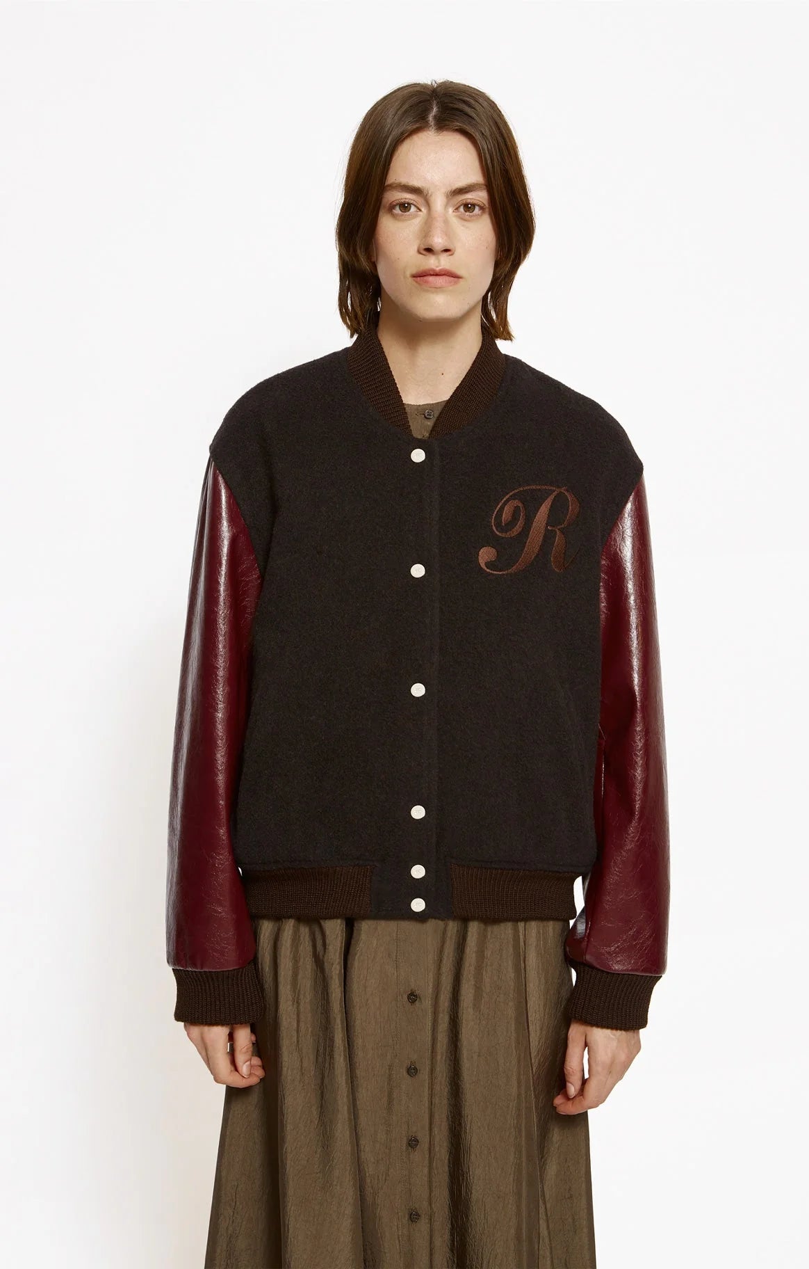 Blouson TEDDY dark chocolat ROSEANNA