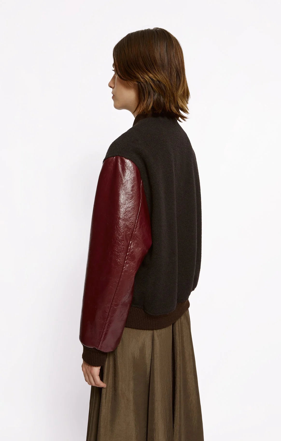 Blouson TEDDY dark chocolat ROSEANNA