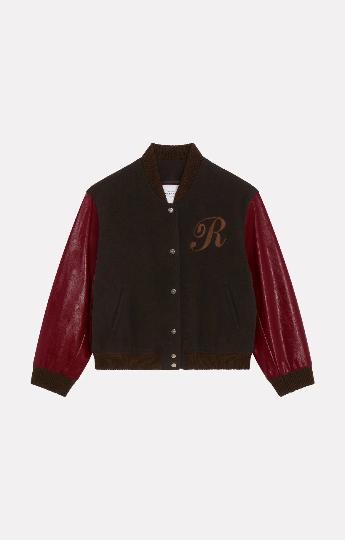 Blouson TEDDY dark chocolat ROSEANNA