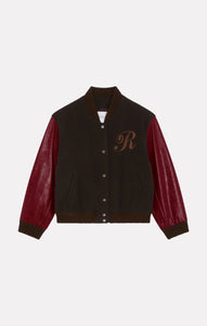 Blouson TEDDY dark chocolat ROSEANNA