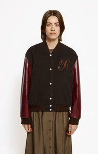 Blouson TEDDY dark chocolat ROSEANNA