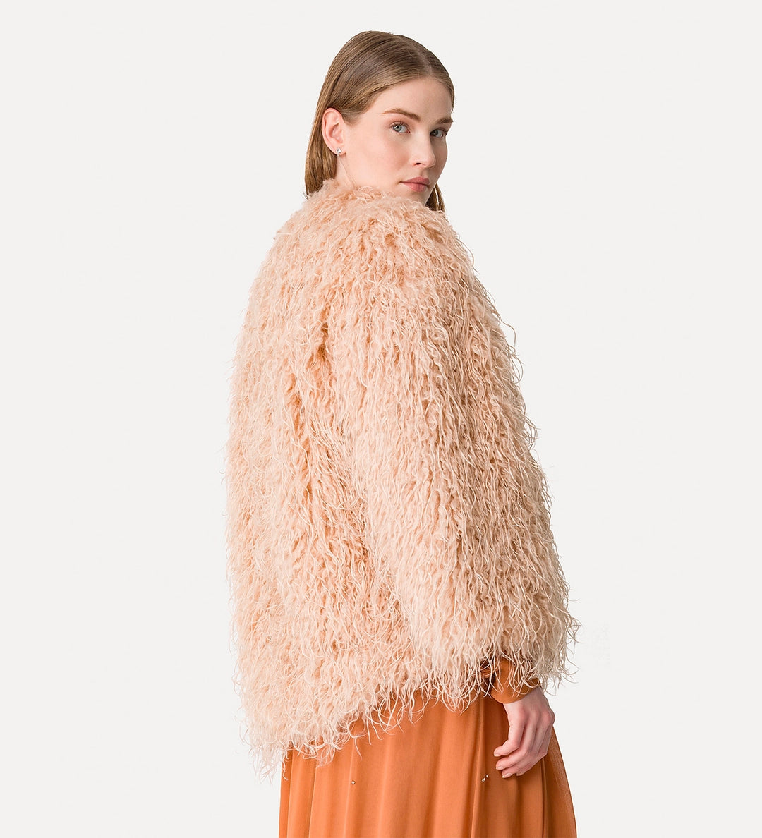 Veste kimono fausse fourrure FORTE FORTE